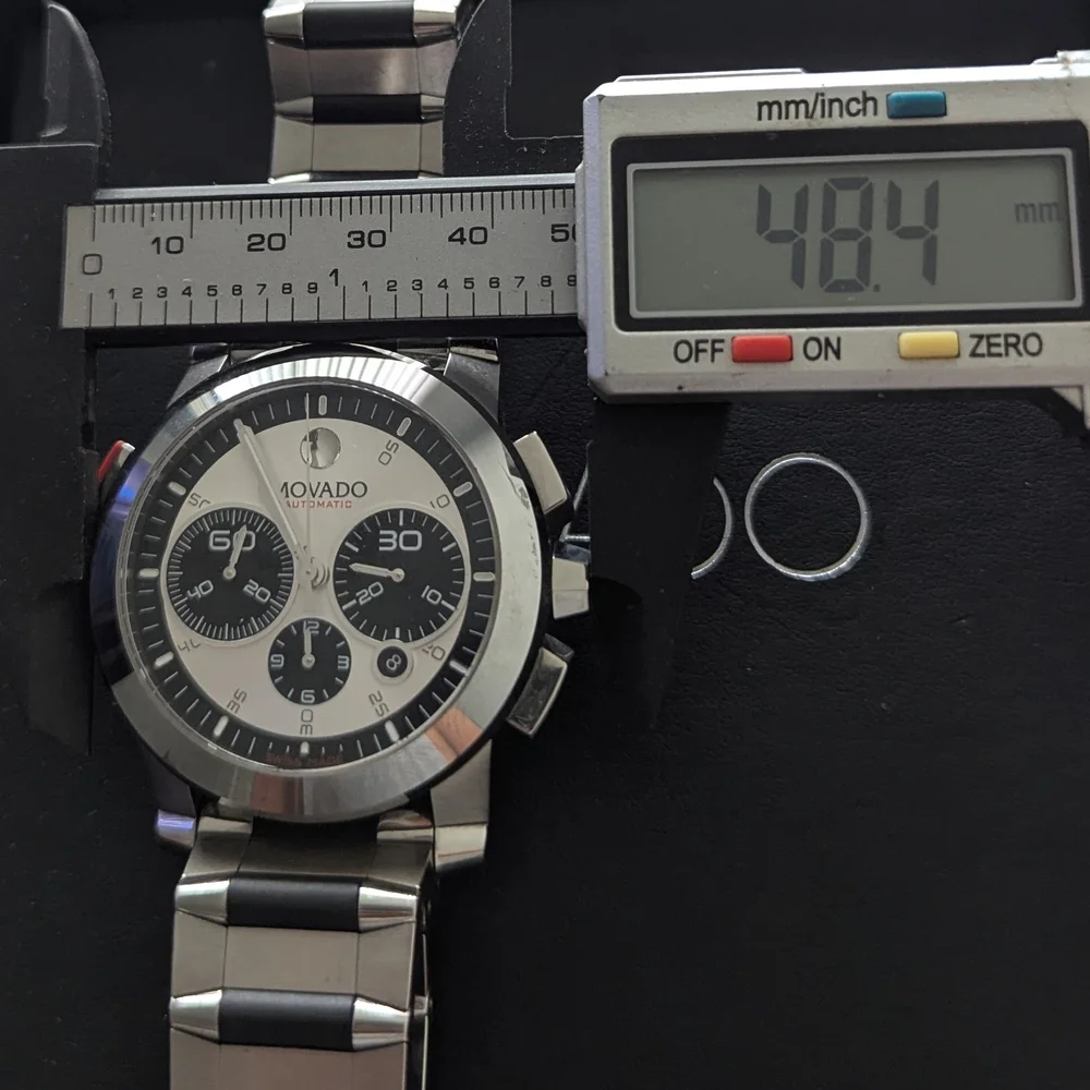 Movado Watch AUTOMATIC RED LABEL/VIZIO $5995 - Picture 13 of 16